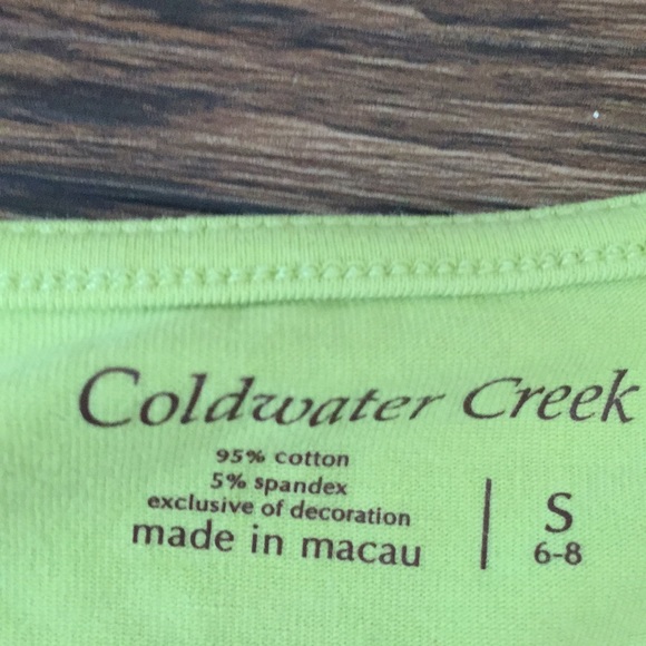 red, green, blue coldwater creek tank tops - Picture 2 of 4